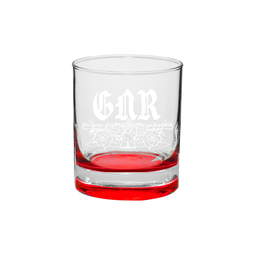 Guns N' Roses Whiskey Glass - Paradise City Design