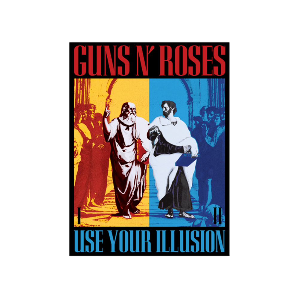 Spotify Exclusive Use Your Illusion Lithograph