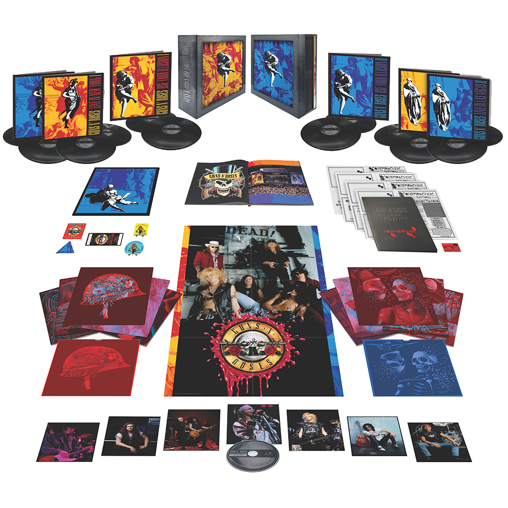 Guns N' Roses Super Deluxe 12LP + Blu-Ray Set
