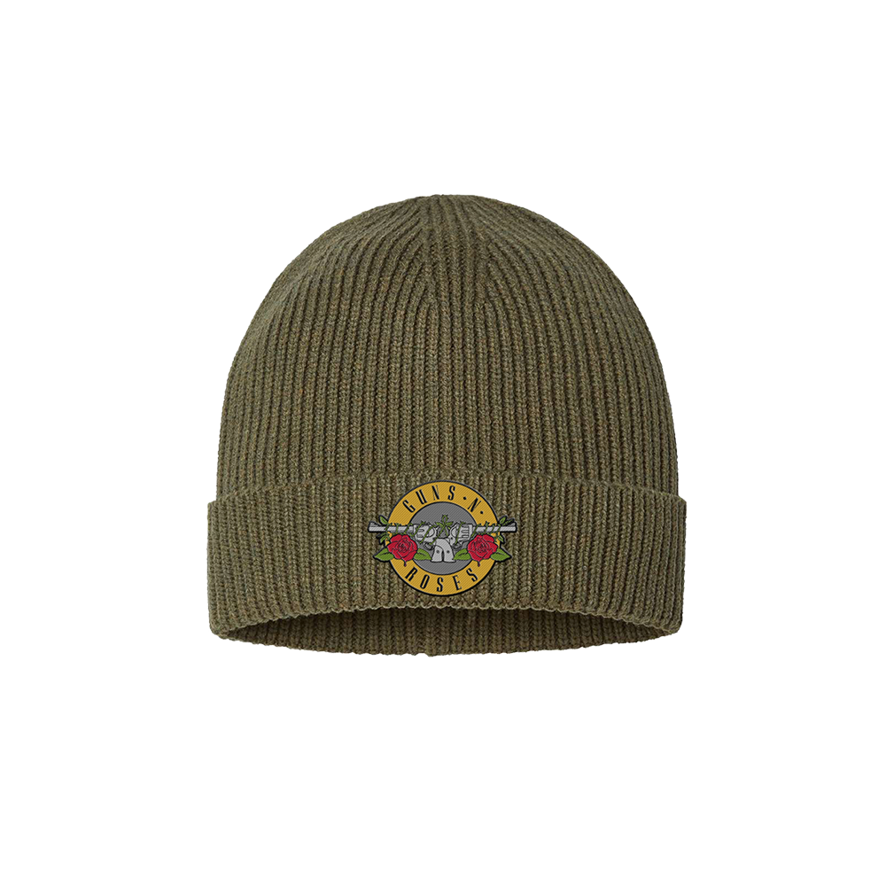 Men's Army Green Winter Beanie