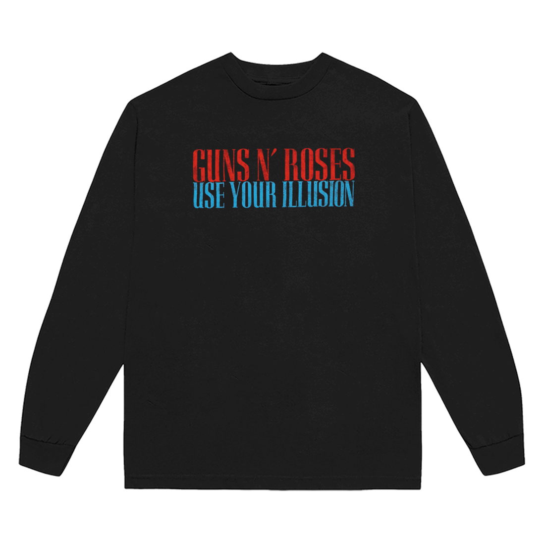 Guns N' Roses Use Your Illusion Black Long Sleeve Shirt