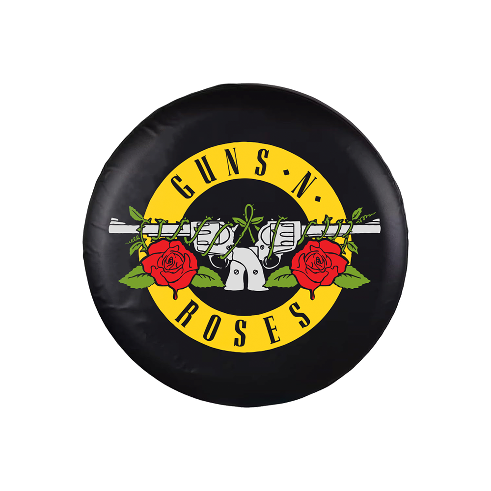 Universal Spare Tire Cover with Bullet Logo