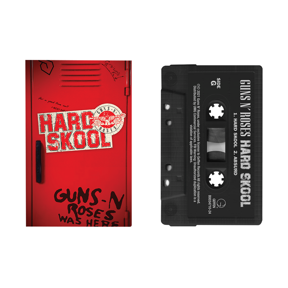 Hard Skool Cassette Tape - Retro Music Collectible