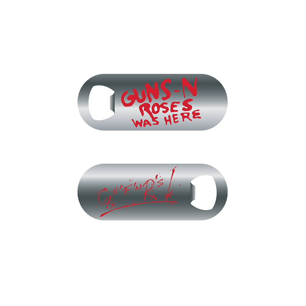 Guns N' Roses Bottle Opener - Rock Bar Accessory
