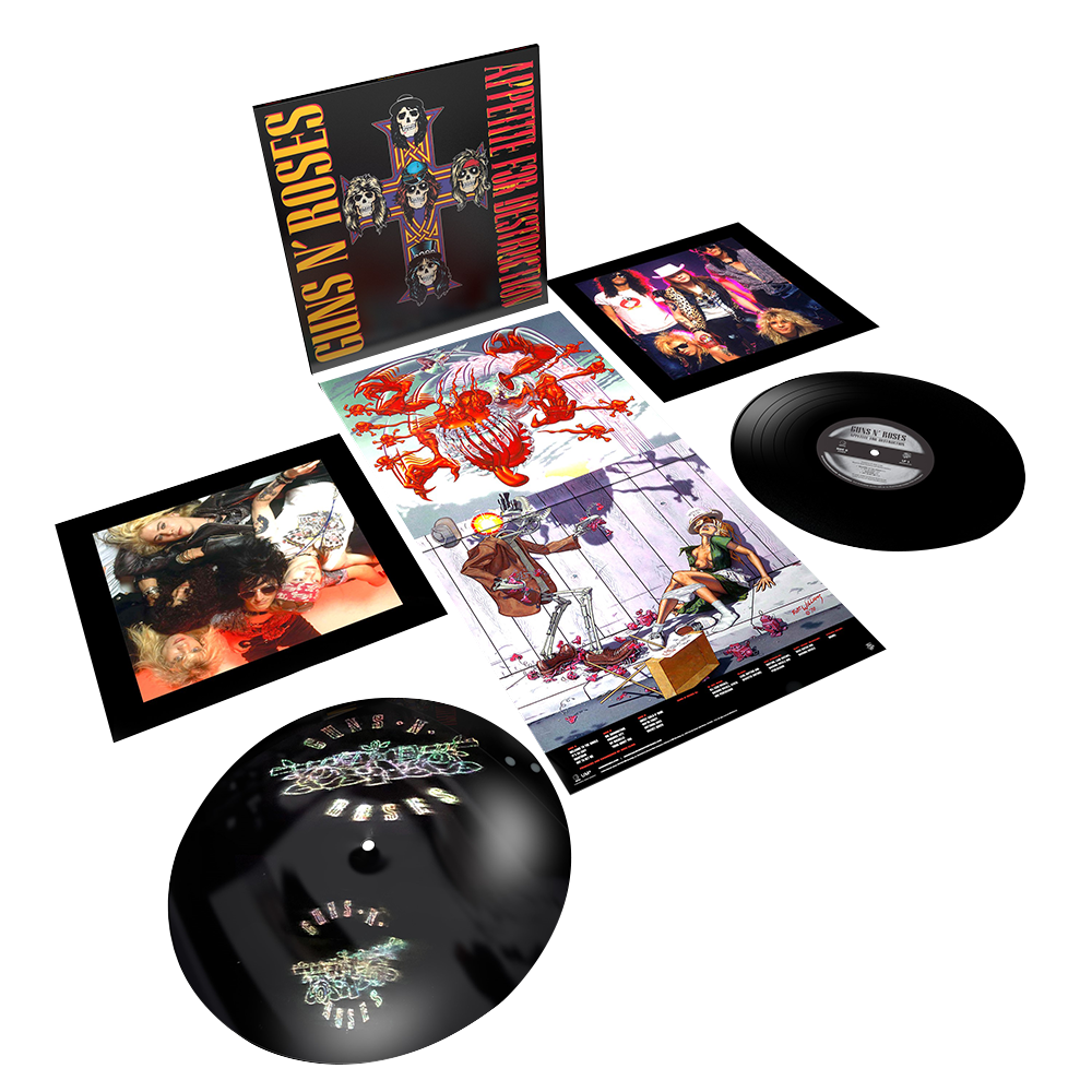 Guns N' Roses Appetite For Destruction 180g Vinyl LP