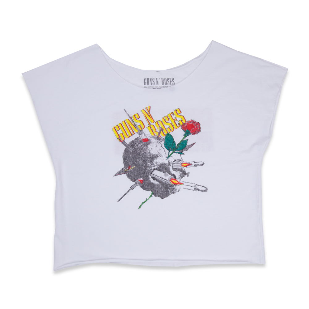Vintage 1988 Needle Skull Dolman Sleeve Tee