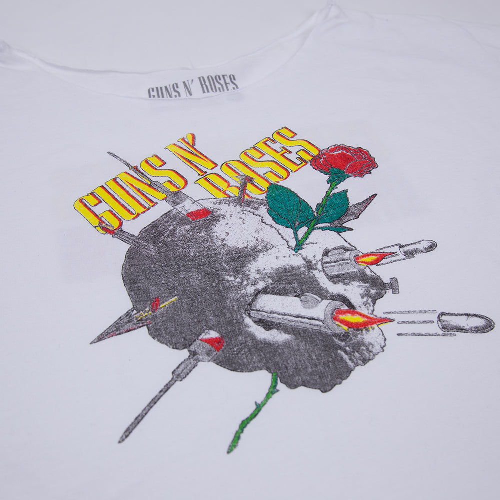 Vintage 1988 Needle Skull Dolman Sleeve Tee