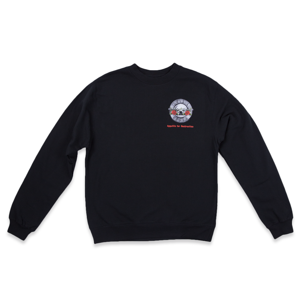 Bullet Seal Crewneck Sweatshirt - Men's Casual Pullover