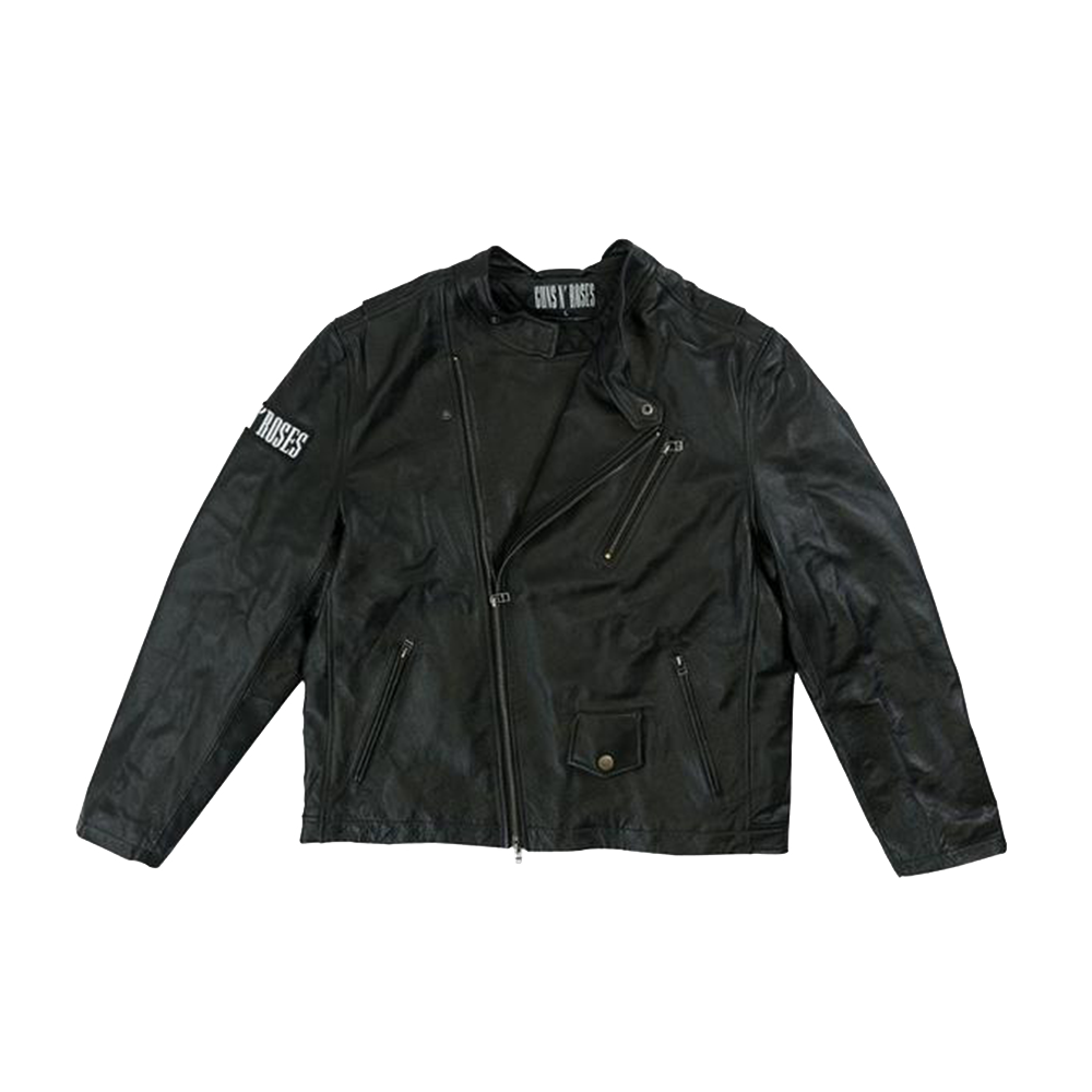 Men's Genuine Leather Jacket – Classic Biker Style