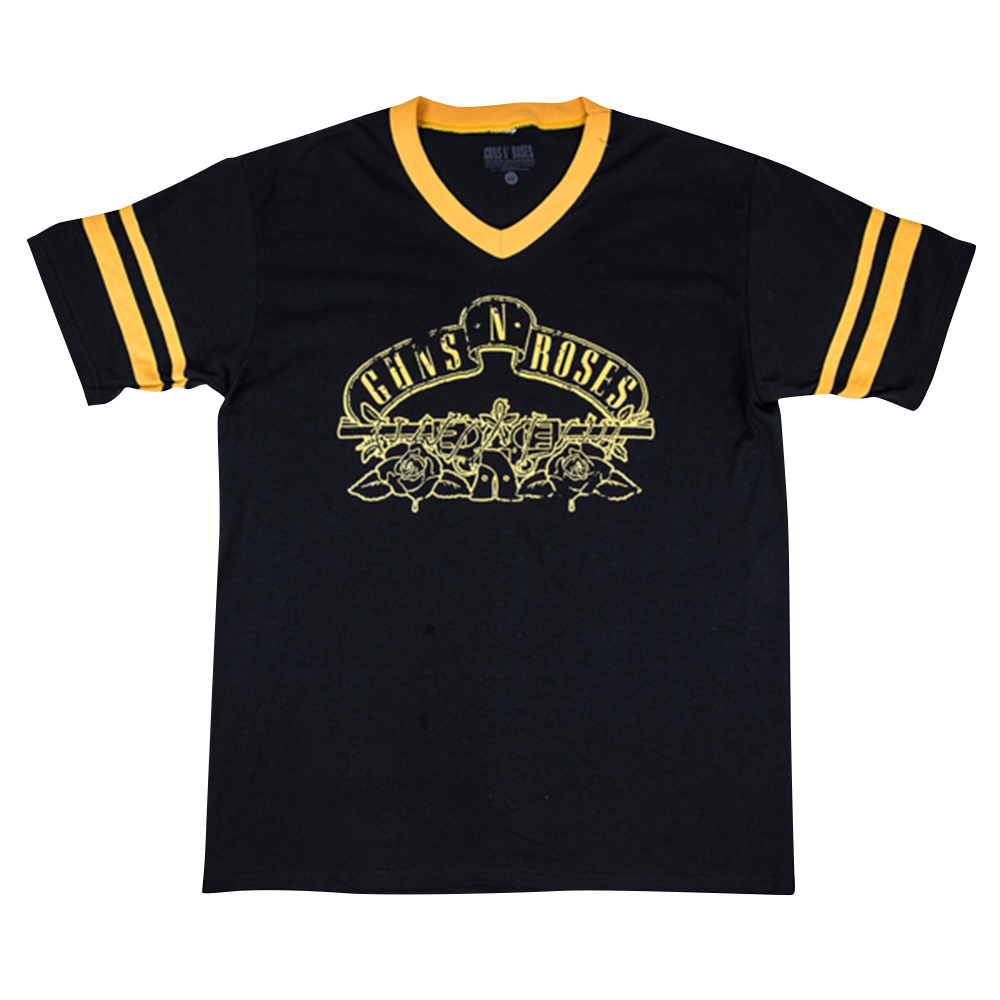 Guns N' Roses Rock Band Football Jersey T-Shirt