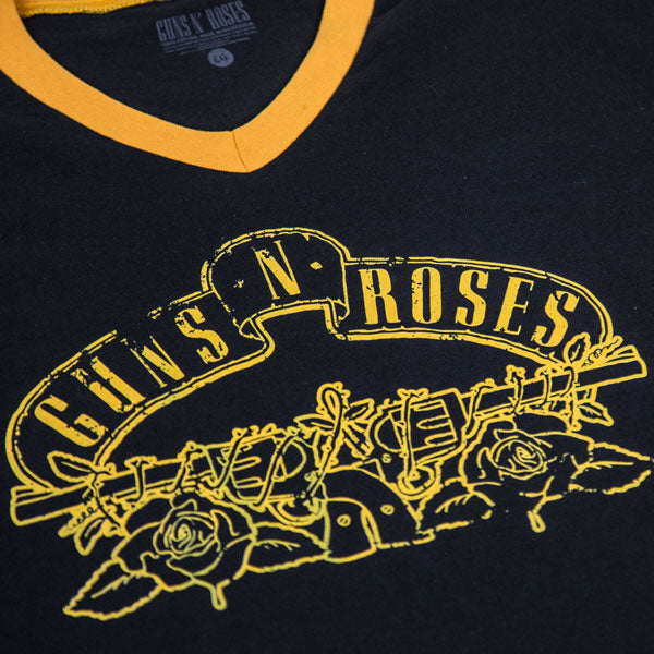 Guns N' Roses Rock Band Football Jersey T-Shirt