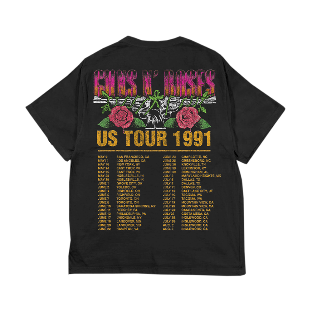 Vintage 1991 Skull Tour Tee
