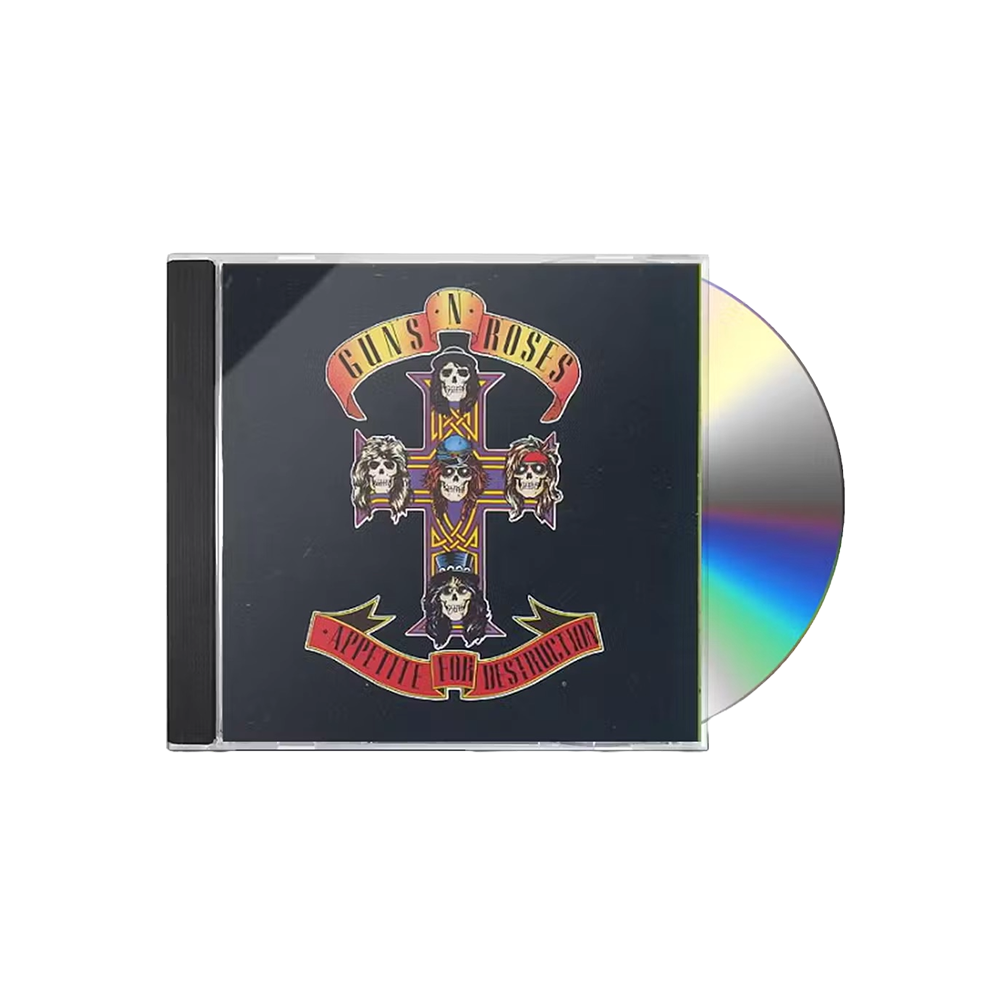 Guns N' Roses Appetite For Destruction CD (Censored)