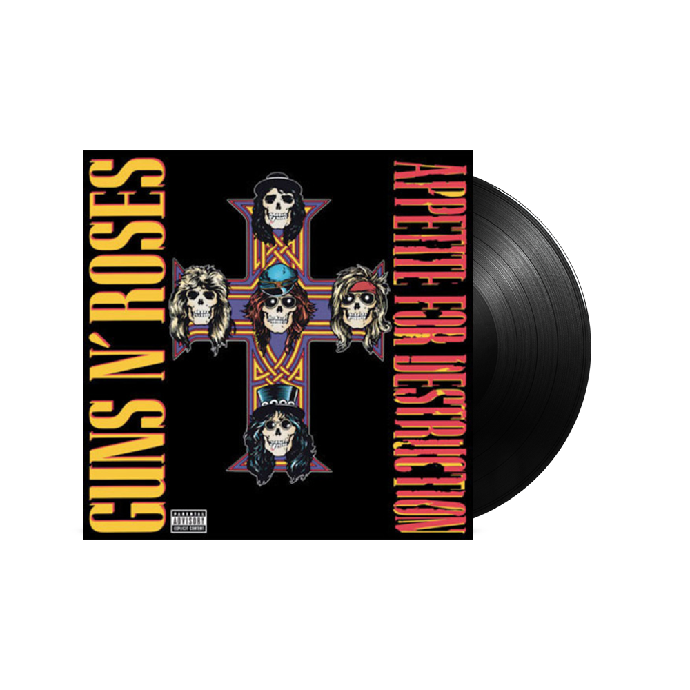 Guns N' Roses Appetite For Destruction Vinyl LP