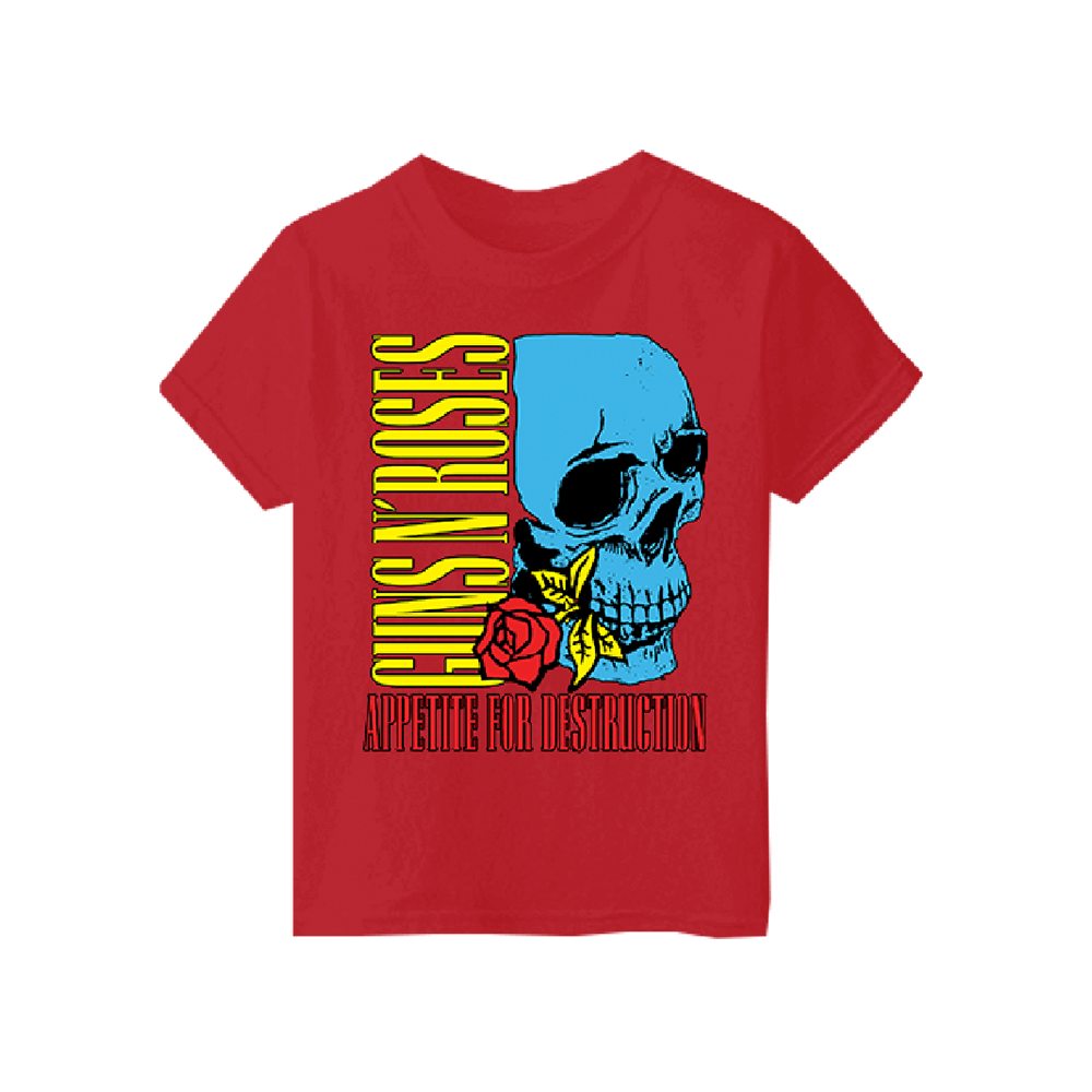 Kids' Appetite For Destruction Skull Tee