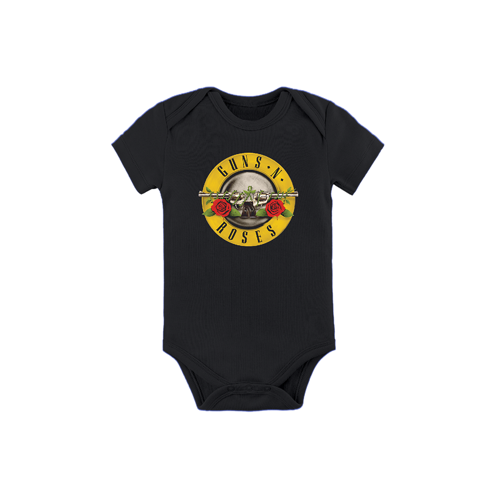 Black Bullet Logo Baby Onesie