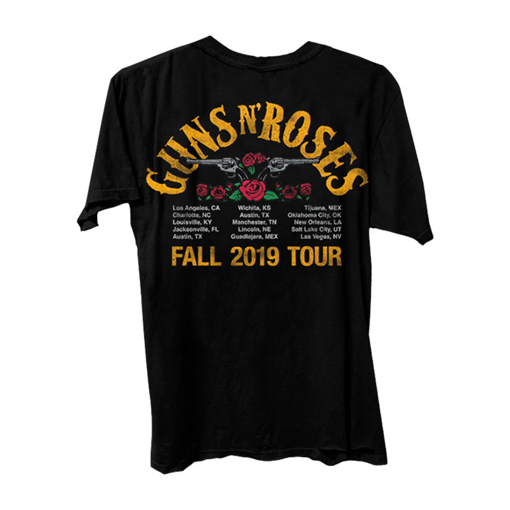 Guns N' Roses Biker Tour Vintage Tee