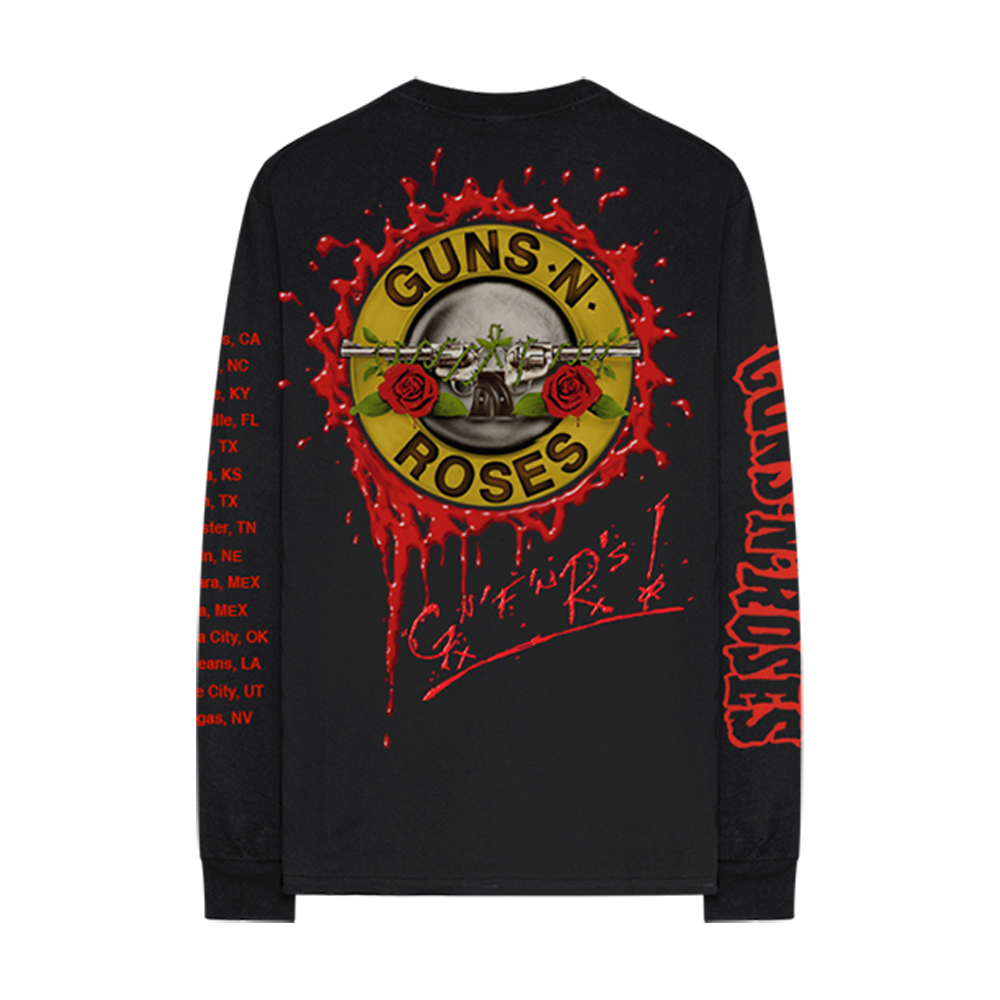 Guns N' Roses Bloody Bullet Graphic Tee