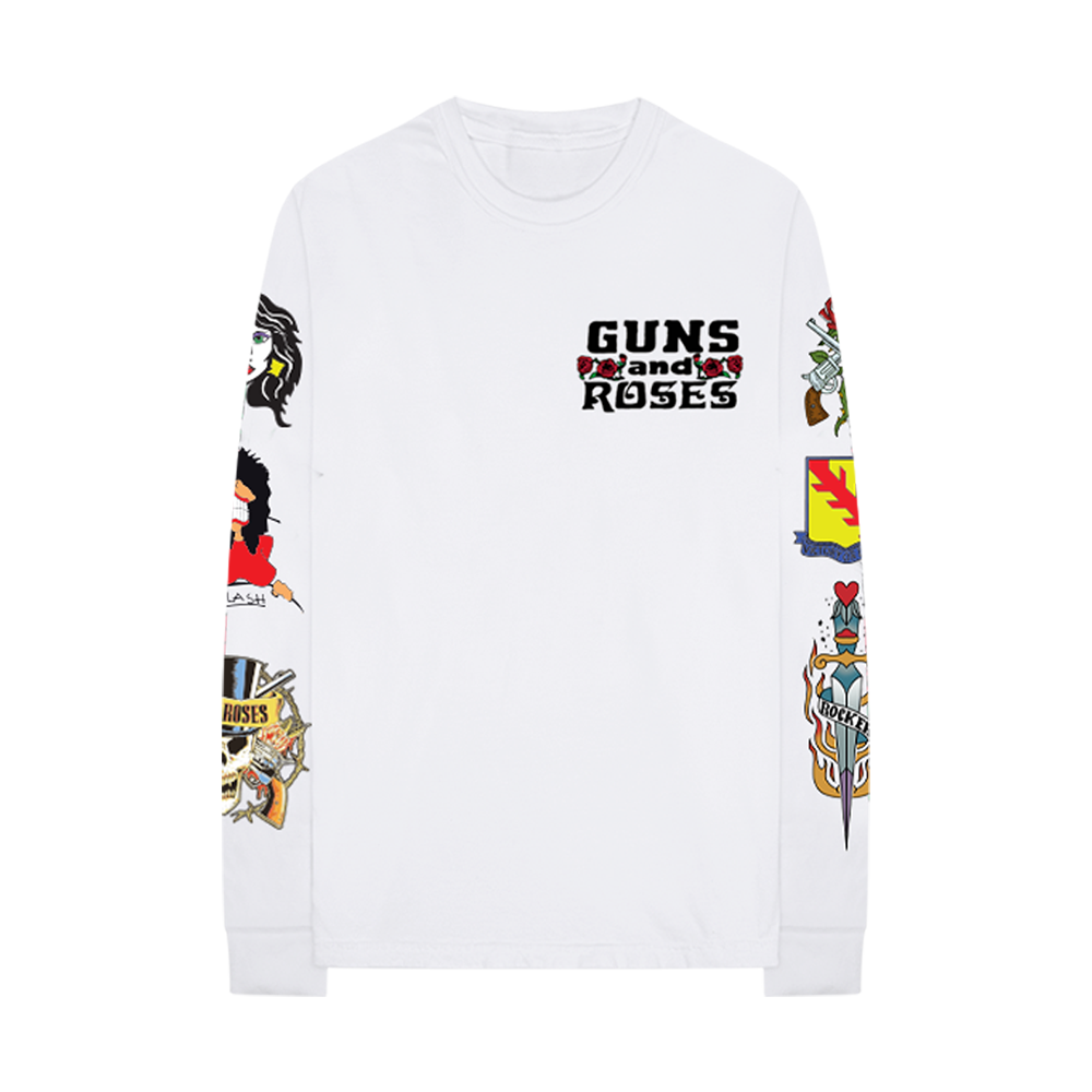 Guns N' Roses Hell Tour White Tee