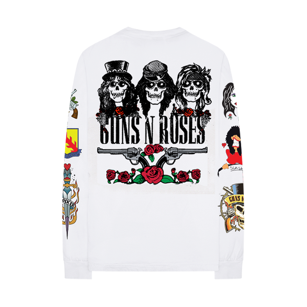 Guns N' Roses Hell Tour White Tee