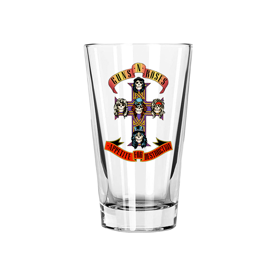Guns N' Roses Appetite for Destruction Beer Glass