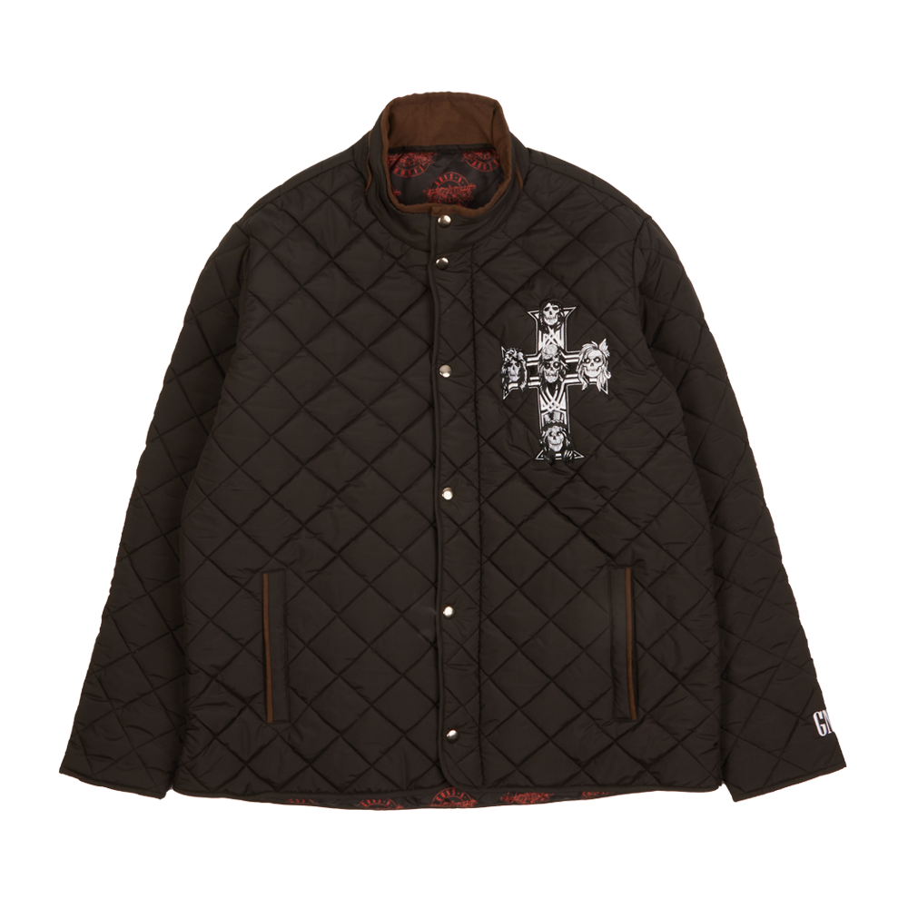 Guns N' Roses Quilted Denim Jacket