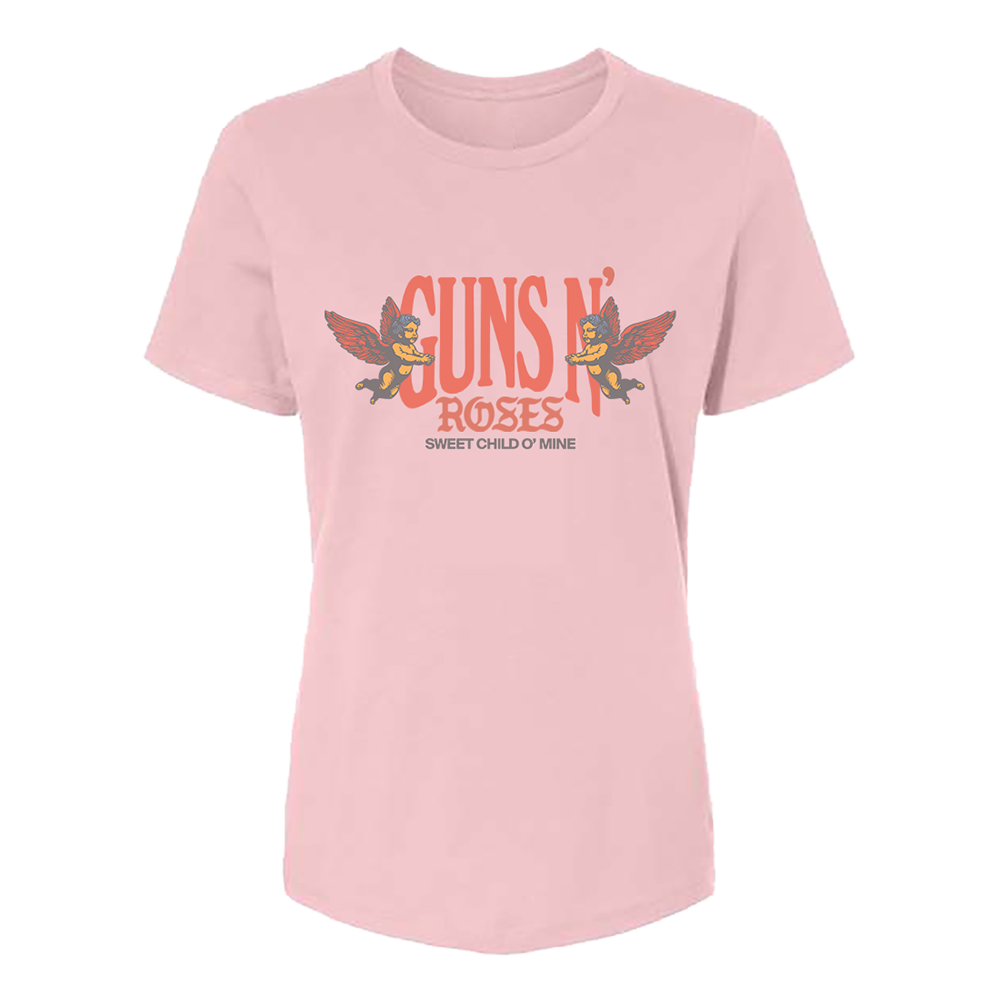 Guns N' Roses Sweet Child O' Mine Pink Tee