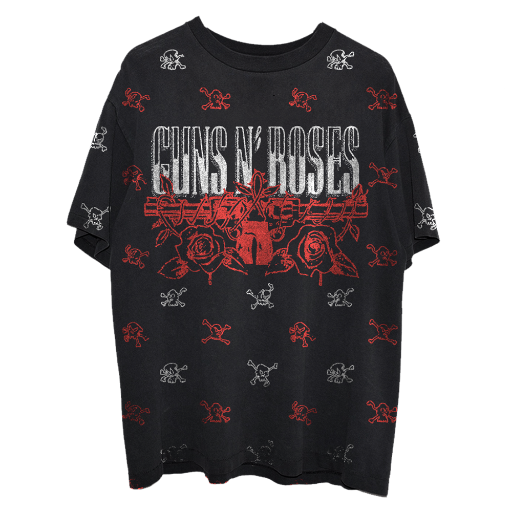 Printed Graphic Tee - Stylish All-Over Design