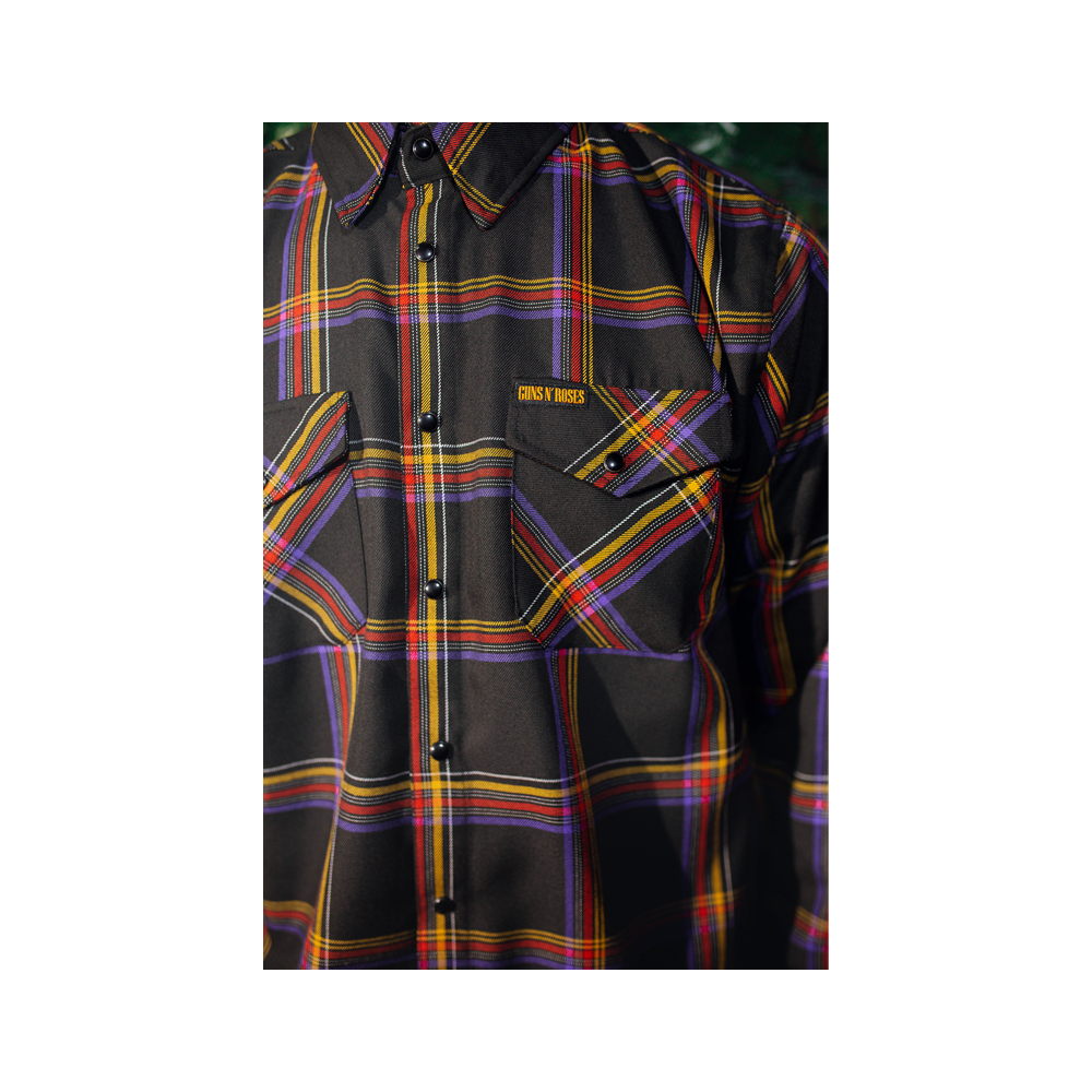 Dixxon Guns N' Roses Flannel Shirt