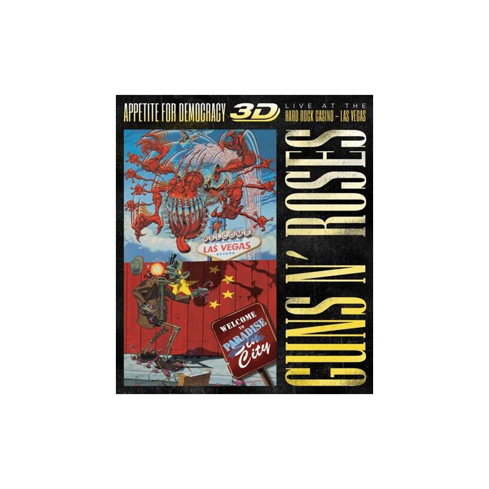 Guns N' Roses: Live in Las Vegas Blu-ray (3D Concert)