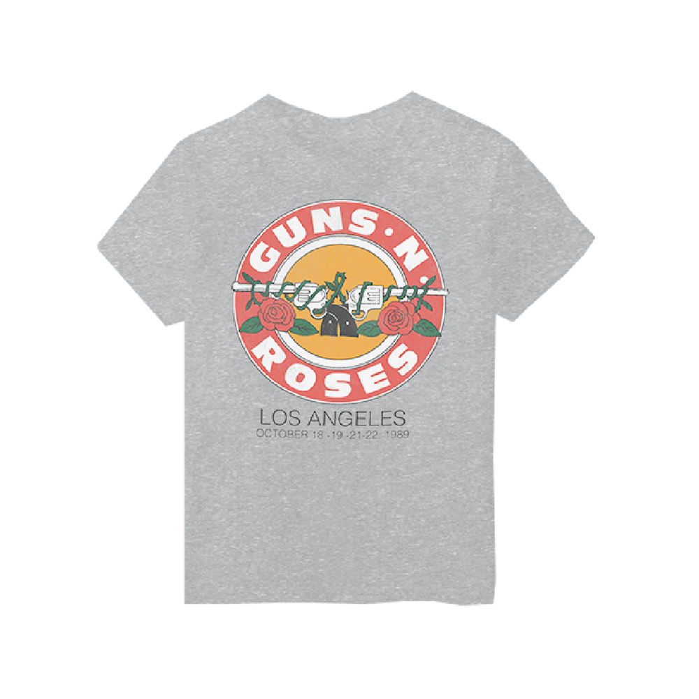 Heather Grey LA Bullet Kids Tee