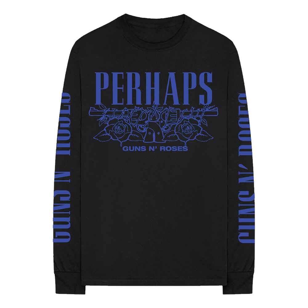 Perhaps Long Sleeve Casual Tee