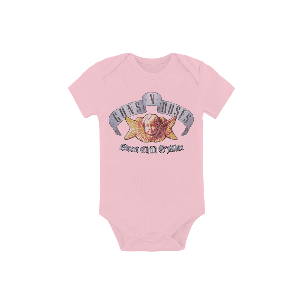 Cherub Pink Baby Onesie – Sweet Child O' Mine